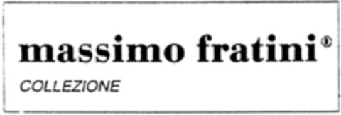 massimo fratini COLLEZIONE Logo (DPMA, 02/02/1994)