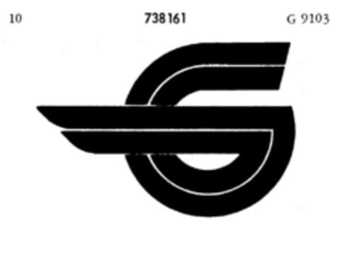 G Logo (DPMA, 18.08.1959)