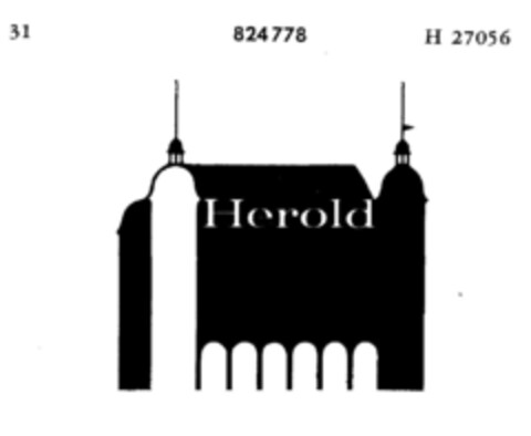 Herold Logo (DPMA, 08/28/1965)