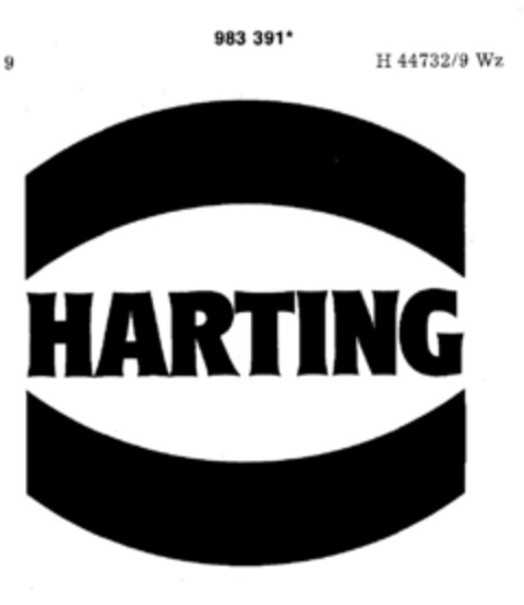 HARTING Logo (DPMA, 25.09.1978)