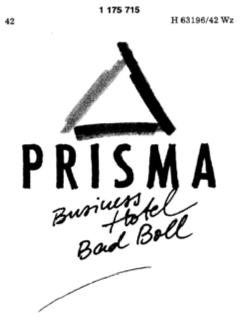 PRISMA Business Hotel Bad Boll Logo (DPMA, 03/09/1990)