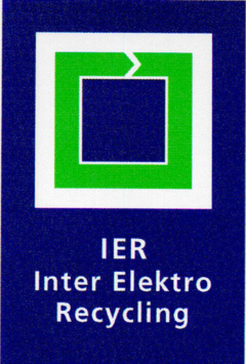 IER Inter Elektro Recycling Logo (DPMA, 27.04.1994)