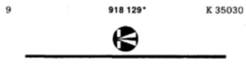 918129 Logo (DPMA, 11/05/1973)