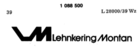 LM Lehnkering Montan Logo (DPMA, 01.03.1985)