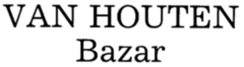 VAN HOUTEN Bazar Logo (DPMA, 22.10.1985)