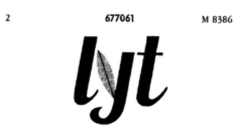 lyt Logo (DPMA, 08.07.1954)