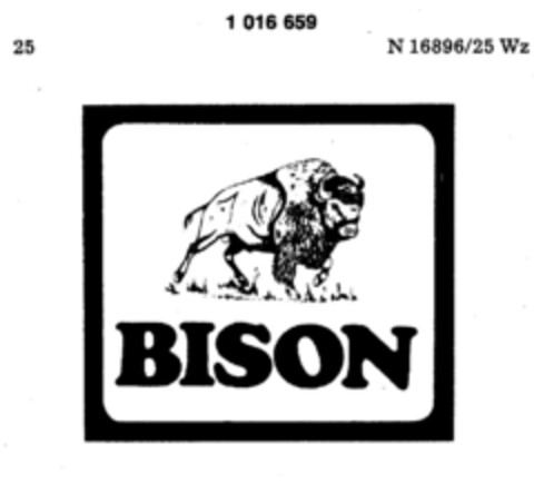 BISON Logo (DPMA, 13.02.1980)
