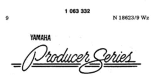 YAMAHA Producer Series Logo (DPMA, 03.06.1983)