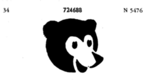 724688 Logo (DPMA, 02/05/1958)