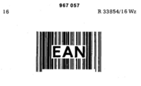 EAN Logo (DPMA, 02/15/1977)