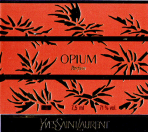 OPIUM Parfum Logo (DPMA, 18.07.1983)
