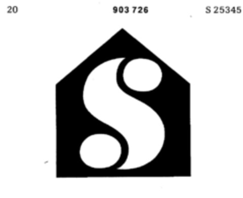 S Logo (DPMA, 24.03.1972)