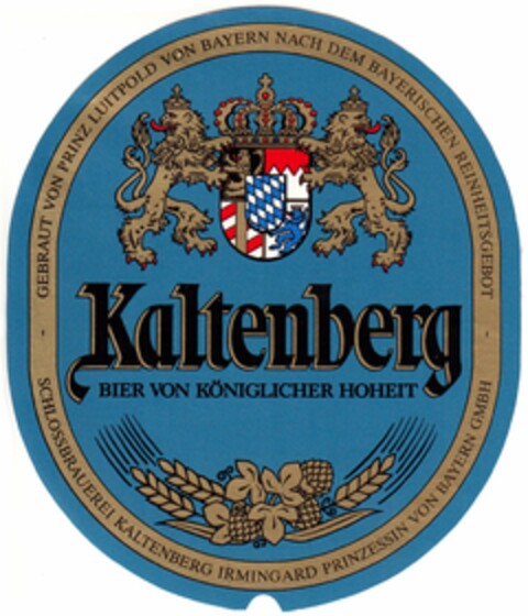 Kaltenberg Logo (DPMA, 30.07.1992)