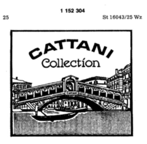 CATTANI Collection Logo (DPMA, 02.02.1989)