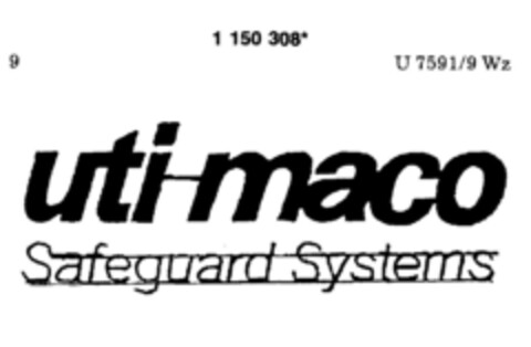 uti-maco Logo (DPMA, 01.09.1989)