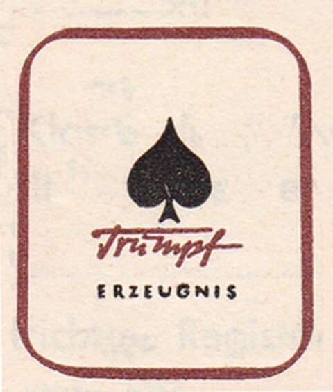 Trumpf ERZEUGNIS Logo (DPMA, 12.02.1949)