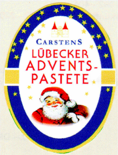 CARSTENS LÜBECKER ADVENTS-PASTETE Logo (DPMA, 28.09.2000)