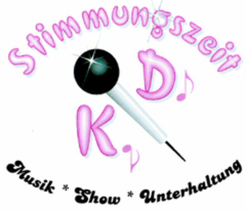 Stimmungszeit K D Musik Show Unterhaltung Logo (DPMA, 20.04.2001)