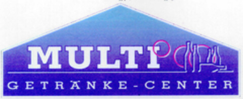 MULTI GETRÄNKE - CENTER Logo (DPMA, 17.07.2001)