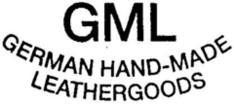 GML GERMAN HAND-MADE LEATHERGOODS Logo (DPMA, 27.09.2001)