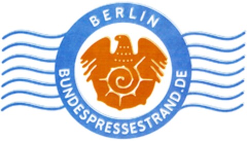 BERLIN BUNDESPRESSESTRAND.DE Logo (DPMA, 16.02.2009)