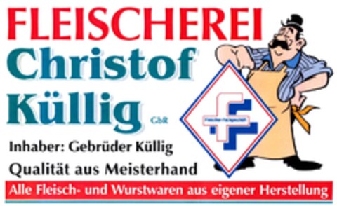 FLEISCHEREI Christof Küllig Logo (DPMA, 02.11.2009)