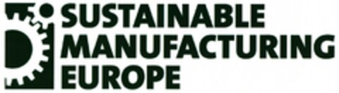 SUSTAINABLE MANUFACTURING EUROPE Logo (DPMA, 11/19/2009)