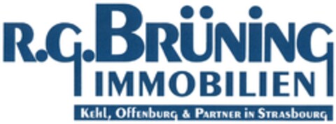 R.G.BRÜNING IMMOBILIEN Logo (DPMA, 10.01.2012)