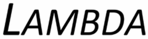 LAMBDA Logo (DPMA, 05.05.2014)