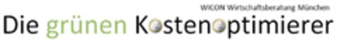 Die grünen Kostenoptimierer WICON Wirtschaftsberatung München Logo (DPMA, 06.01.2015)
