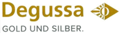 Degussa GOLD UND SILBER. Logo (DPMA, 23.02.2015)