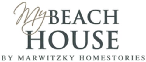 my BEACH HOUSE BY MARWITZKY HOMESTORIES Logo (DPMA, 10.03.2016)