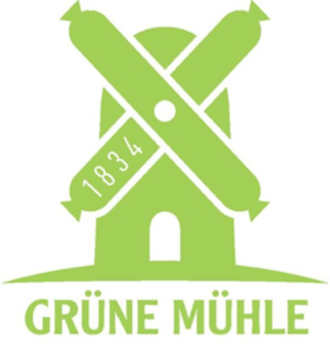 1834 GRÜNE MÜHLE Logo (DPMA, 24.05.2019)