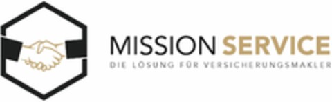 MISSION SERVICE DIE LÖSUNG FÜR VERSICHERUNGSMAKLER Logo (DPMA, 05/07/2020)