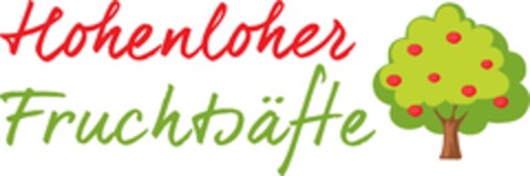 Hohenloher Fruchtsäfte Logo (DPMA, 05/24/2022)