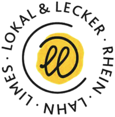 LOKAL & LECKER · RHEIN · LAHN · LIMES Logo (DPMA, 04.07.2023)