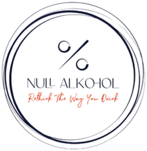 % NULL ALKOHOL Rethink The Way You Drink Logo (DPMA, 15.12.2023)