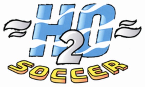 H2O SOCCER Logo (DPMA, 08/14/2003)