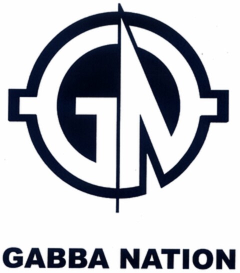 GN GABBA NATION Logo (DPMA, 07.04.2004)