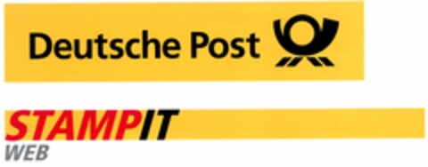 Deutsche Post STAMPIT WEB Logo (DPMA, 14.10.2004)