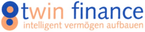twin finance intelligent Vermögen aufbauen Logo (DPMA, 12.06.2006)