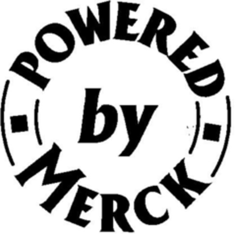 POWERED by MERCK Logo (DPMA, 10.11.1994)