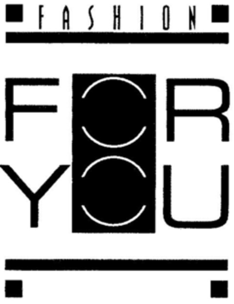 FASHION FOR YOU Logo (DPMA, 27.12.1994)