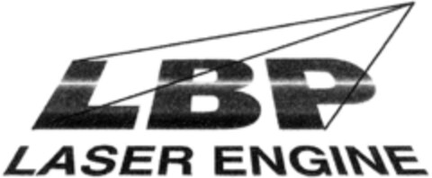 LBP LASER ENGINE Logo (DPMA, 07/03/1995)