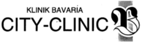 KLINIK BAVARIA CITY-CLINIC B Logo (DPMA, 27.08.1996)