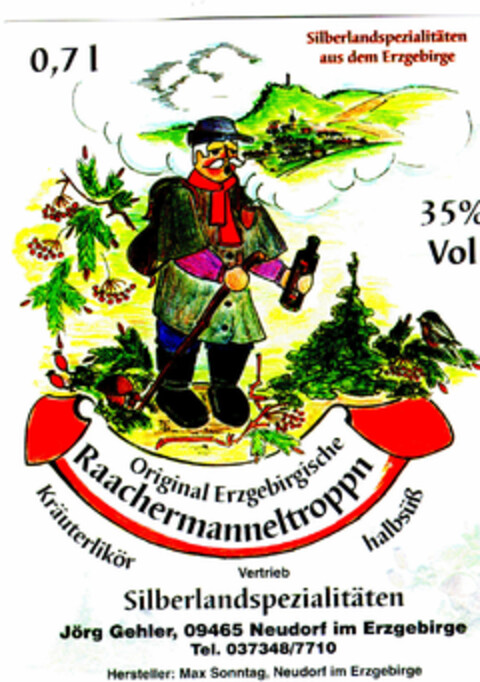 Original Erzgebirgische Raachermanneltroppn Logo (DPMA, 20.06.1997)