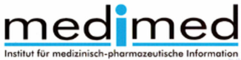 medimed Institut für medizinisch-pharmazeutische Information Logo (DPMA, 15.06.1999)