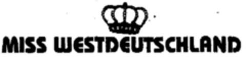 MISS WESTDEUTSCHLAND Logo (DPMA, 26.11.1999)