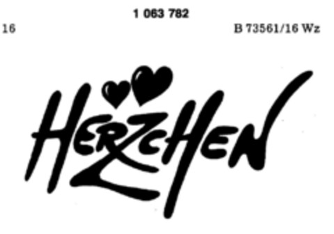 HERZCHEN Logo (DPMA, 12/12/1983)