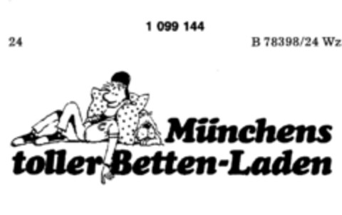 Münchens toller Betten-Laden Logo (DPMA, 20.12.1985)